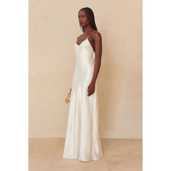 Cult Gaia KIRYA GOWN white M - Picture 14 of 16